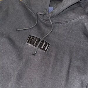 Kith Black Sweatshirt Hoodie Structured Fit